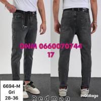 Redman Мом джинси сірого кольору Mom fit 28-36 6694