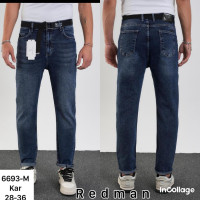 Redman Мом джинси синього кольору Mom fit 28-36 6693