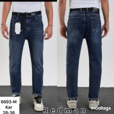 Redman Мом джинси синього кольору Mom fit 28-36 6693