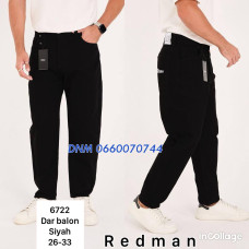 Redman Балони джинси чорного кольору демісезон 26-33 6722