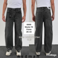 Redman Скейтер джинси сірого кольору Skater 26-33 6669