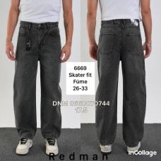 Redman Скейтер джинси сірого кольору Skater 26-33 6669