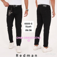 Redman Звужені джинси чорного кольору Slim fit 29-36 6689
