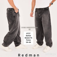 Redman Скейтер джинси сірого кольору Skater 34-44 6727