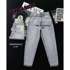 Vindasion Мом джинси сірого кольору Mom fit 25-30 5036