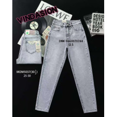 Vindasion Мом джинси сірого кольору Mom fit 25-30 5037