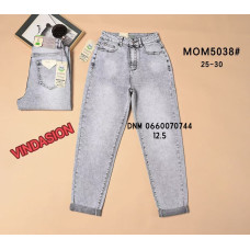 Vindasion Мом джинси сірого кольору Mom fit 25-30 5038
