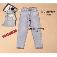 Vindasion Мом джинси сірого кольору Mom fit 28-33 5039