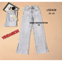 Vindasion Wide leg джинси сірого кольору широкі 25-30 5042