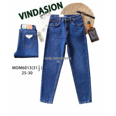 Vindasion Мом джинси синього кольору Mom fit 25-30 6013