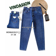 Vindasion Мом джинси синього кольору Mom fit 31-38 6020