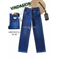 Vindasion Wide leg джинси широкі синього кольору 25-30 6021