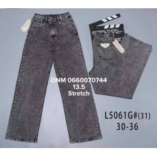 Vindasion Wide leg джинси широкі сірого кольору 30-36 5061