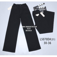 Vindasion Wide leg джинси широкі чорного кольору 30-36 5070