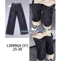 Vindasion Wide leg джинси сірого кольору утеплені фліс зима 25-30 5099