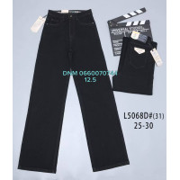 Vindasion Wide leg джинси широкі чорного кольору 25-30 5068