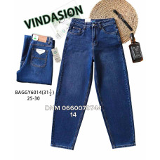 Vindasion Баггі джинси синього кольору Baggy fit 25-30 6014