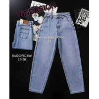 Vindasion Баггі джинси блакитний кольору Baggy fit 25-30 6089