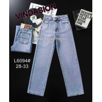 Vindasion Wide leg джинси блакитного кольору 28-33 6094