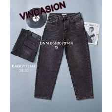 Vindasion Баггі джинси сірого кольору Baggy fit 28-33 7014