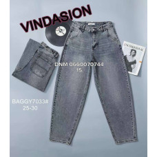 Vindasion Баггі джинси сірого кольору Baggy fit 25-30 7033