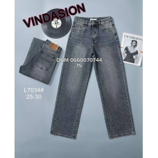 Vindasion Wide leg джинси сірого кольору 25-30 7034