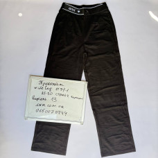Yinglida Wide leg джинси чорного кольору стрейчеві 25-30 1197-1