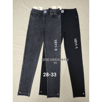 Yinglida Американка джегінси скінні чорного кольору Skinny 28-33 1011-1