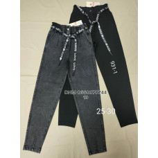 Yinglida Мом брюки джегінси Mom fit 25-30 931-1