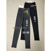 Yinglida Американка джегінси скінні чорного кольору Skinny 25-30 999-1