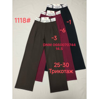 Yinglida Брюки трикотажні штани модель в кольорах стрейч весна 25-30 1118