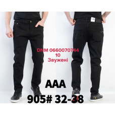 AAA Звужені джинси slim fit чорного кольору стрейч 32-38 905
