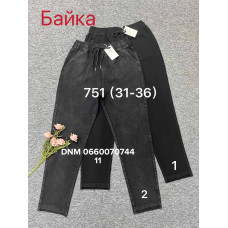 Ким Ким  Мом брюки джегінси пояс резинка Mom fit байка зима 31-36 751