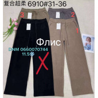 Ким Ким  Wide leg брюки вельвет  утеплені фліс зима 31-36 6910