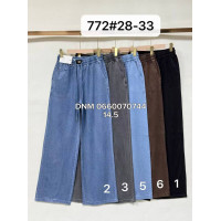Ким Ким  Wide leg брюки трикотажні модель в кольорах 28-33 772