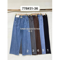Ким Ким  Wide leg брюки трикотажні модель в кольорах 31-36 778