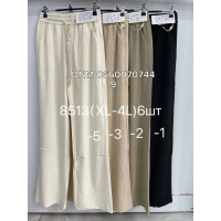 Ким Ким  Wide leg брюки трикотажні модель в кольорах XL-4XL 8513