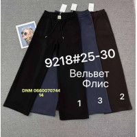 Ким Ким  Wide leg брюки широкі вельвет утеплені зима фліс 25-30 9218