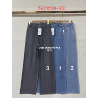 Ким Ким  Wide leg брюки трикотажні модель в кольорах стрейч весна 28-33 767