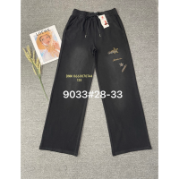 Yingguoxiang Джегінси Wide leg резинка стрейч весна сірого кольору 28-33 9033