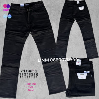 Aviwgos Класичні джинси чорного кольору Classic fit 30-40 718-3