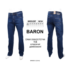 Baron Класичні джинси синього кольору Classic fit 32-42 9528