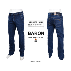 Baron Класичні джинси синього кольору Classic fit 31-38 9520