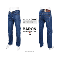 Baron Класичні джинси синього кольору Classic fit 32-40 9515