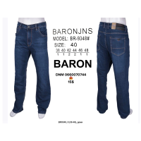 Baron Класичні джинси синього кольору Classic fit 38-48 9348