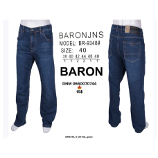 Baron Класичні джинси синього кольору Classic fit 38-48 9348