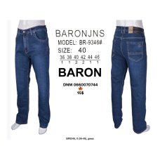 Baron Класичні джинси синього кольору Classic fit 36-46 9346