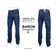 Baron Класичні джинси синього кольору Classic fit 32-38 9525