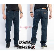 839 Basanjiu  Класичні джинси синього кольору Classic fit 32-38 608-15