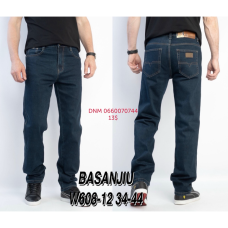 839 Basanjiu  Класичні джинси синього кольору Classic fit 34-44 608-12